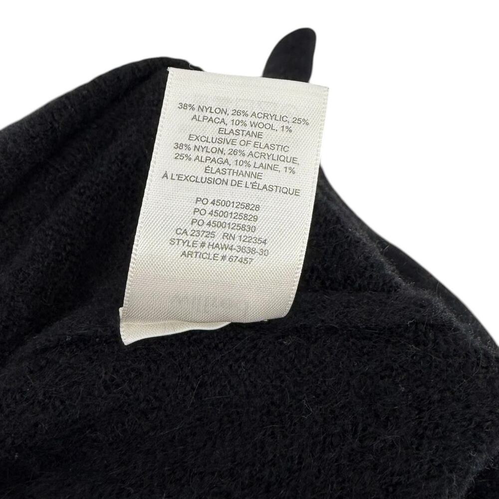 Aritzia Wilfred Lorin Sweater‎ Black Wool Alpaca Turtleneck Womens Small - Picture 10 of 10